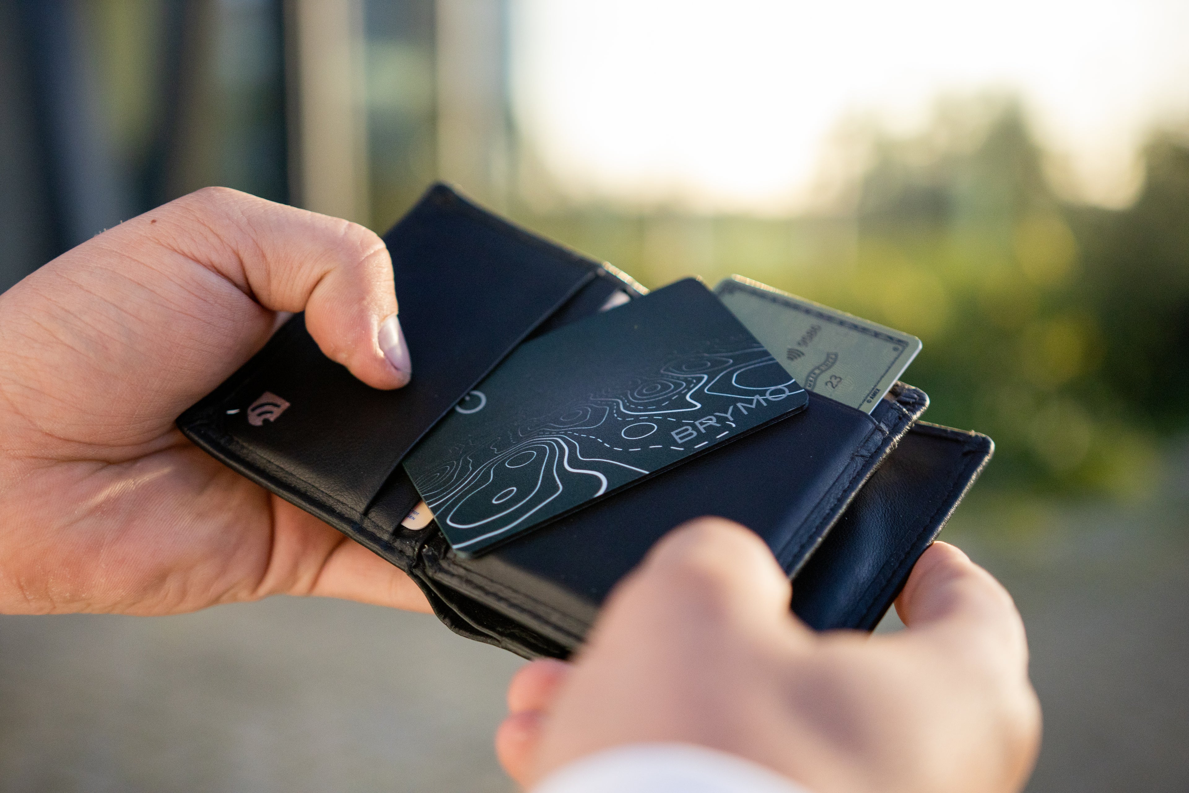 Brymo wallet finder airtag portemonnee